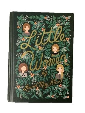 Little Women Decorative Hardcover — Green Floral Cover